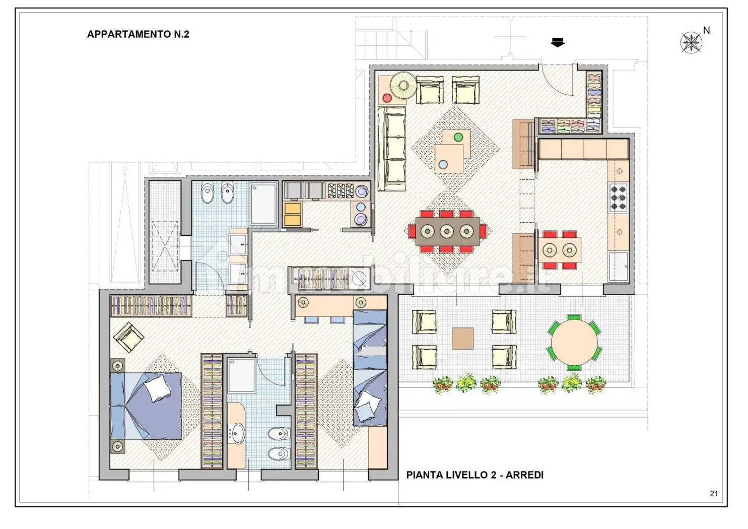 Trilocale via Ampelio Pessina, Cascine, Biassono - foto 3