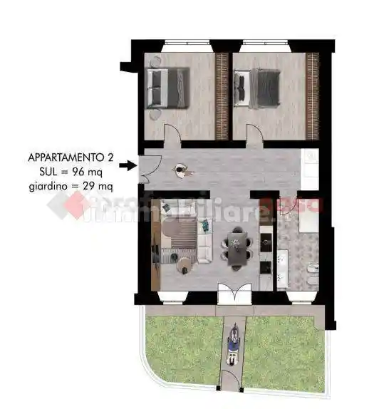Trilocale piazza d'ancona, 1, San Francesco, Pisa - foto 2