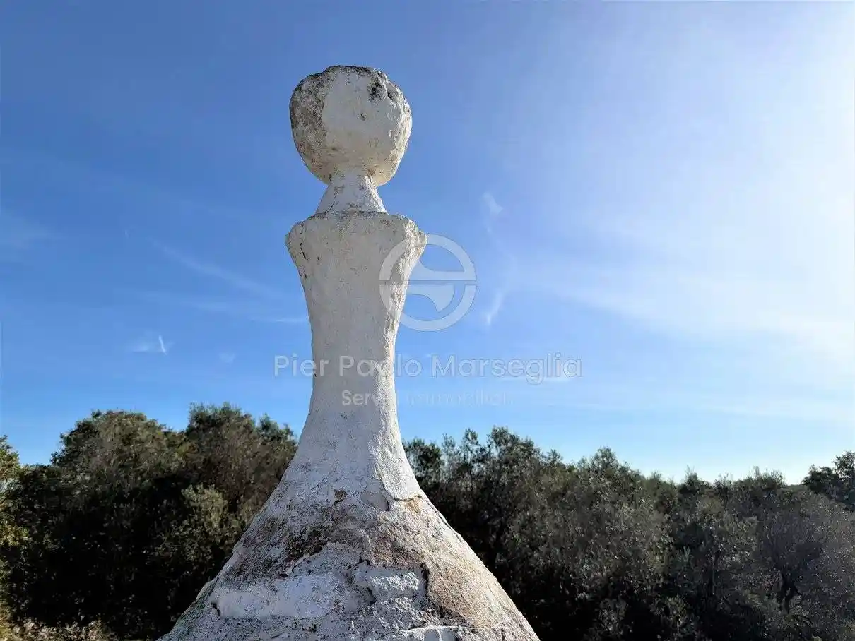 Trullo Contrada Cervarolo, Campanile, Fumarola, Cavalleriza, Ostuni - foto 3