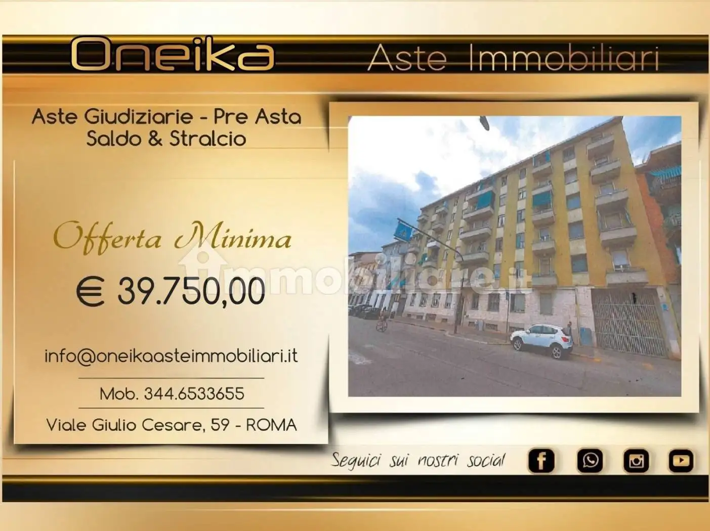 Appartamento in asta a Torino