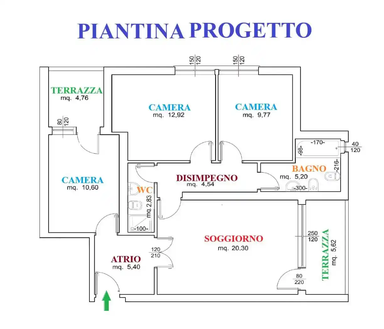 Trilocale via Feletto 71, Ospedale, Udine - foto 4