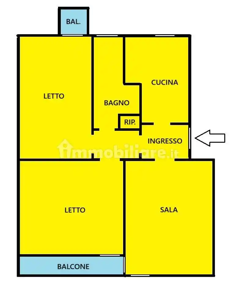 Quadrilocale via Pietro Maroncelli, Sacca - Stazione, Modena - foto 2