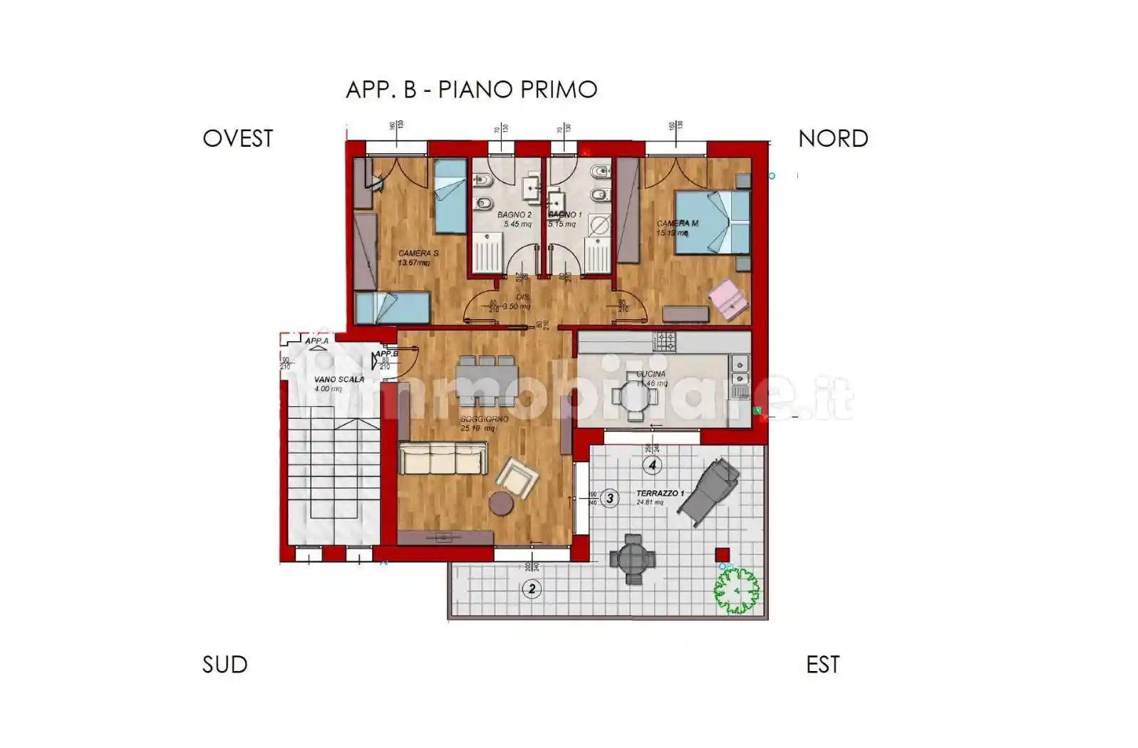 Trilocale via Cesare Battisti, Ravello, Villastanza, Villapia, Parabiago - foto 4
