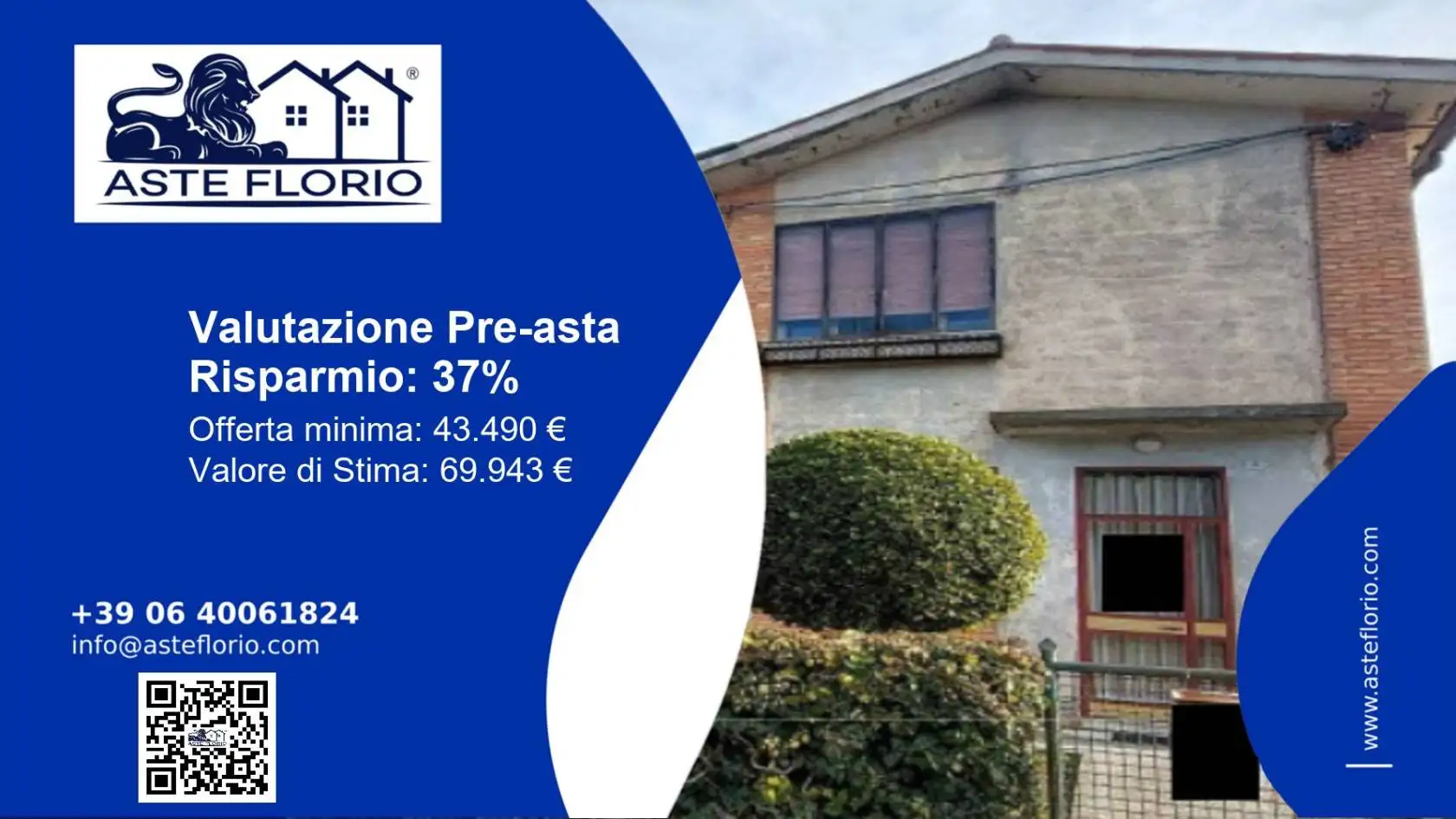 Villa in asta a Montagnana