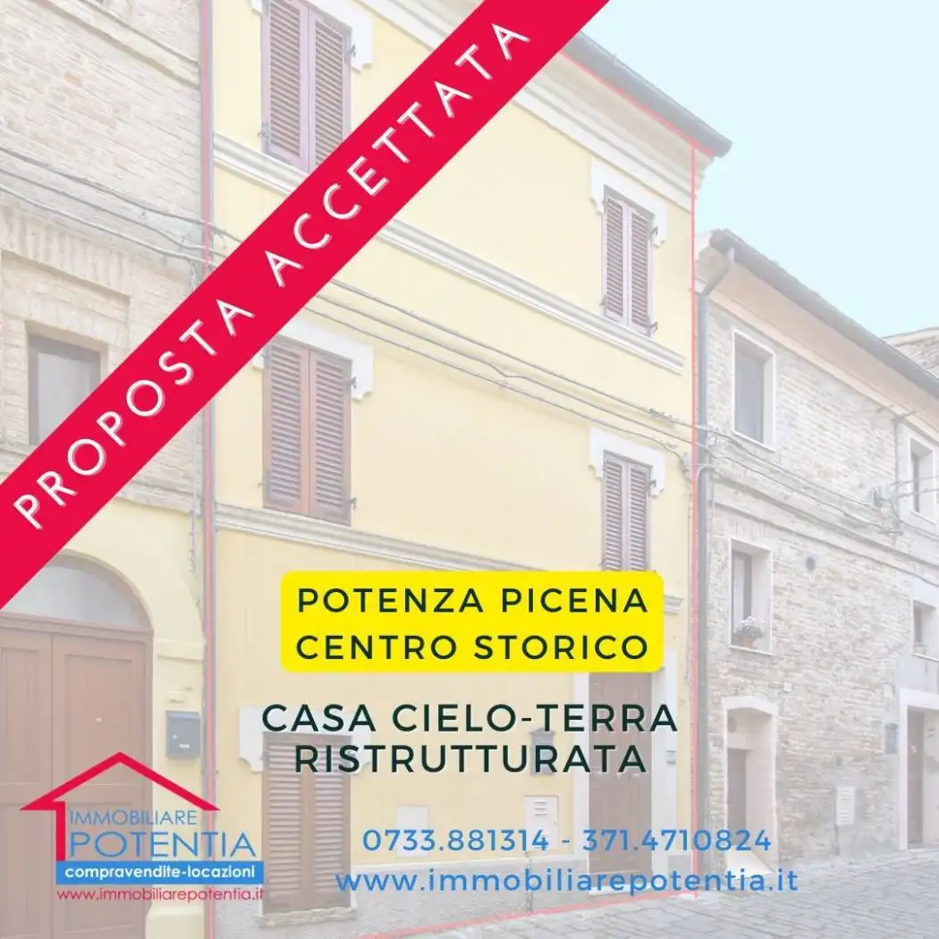 Casa indipendente in vendita a Potenza Picena