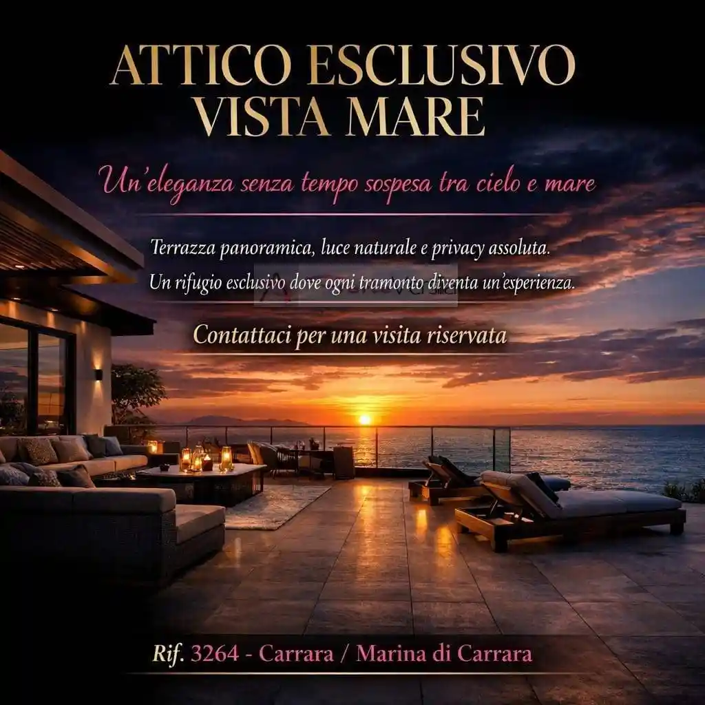 Attico - Mansarda in vendita a Carrara