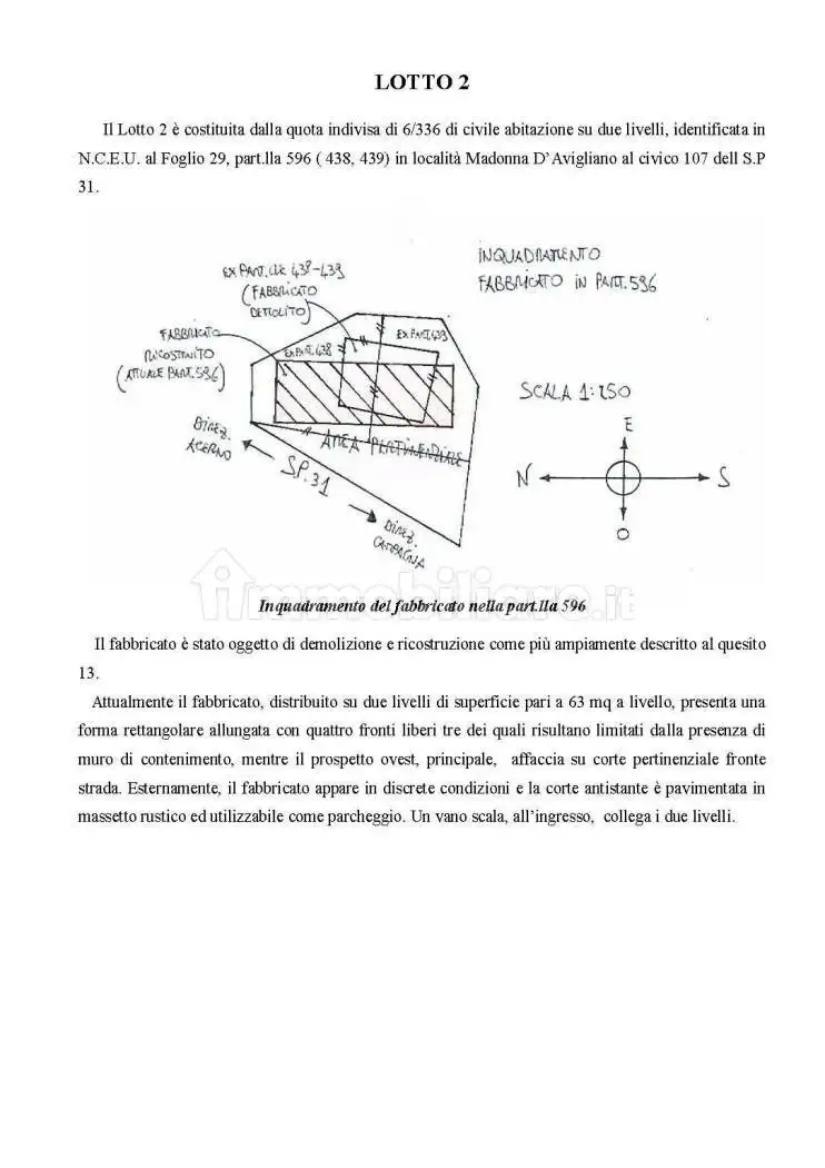 Appartamento in asta a Campagna