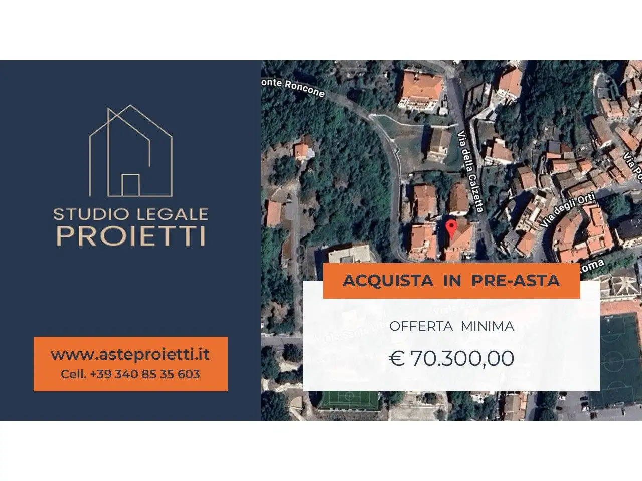 Appartamento in asta a Ciciliano