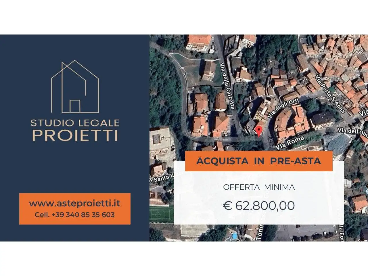 Appartamento in asta a Ciciliano