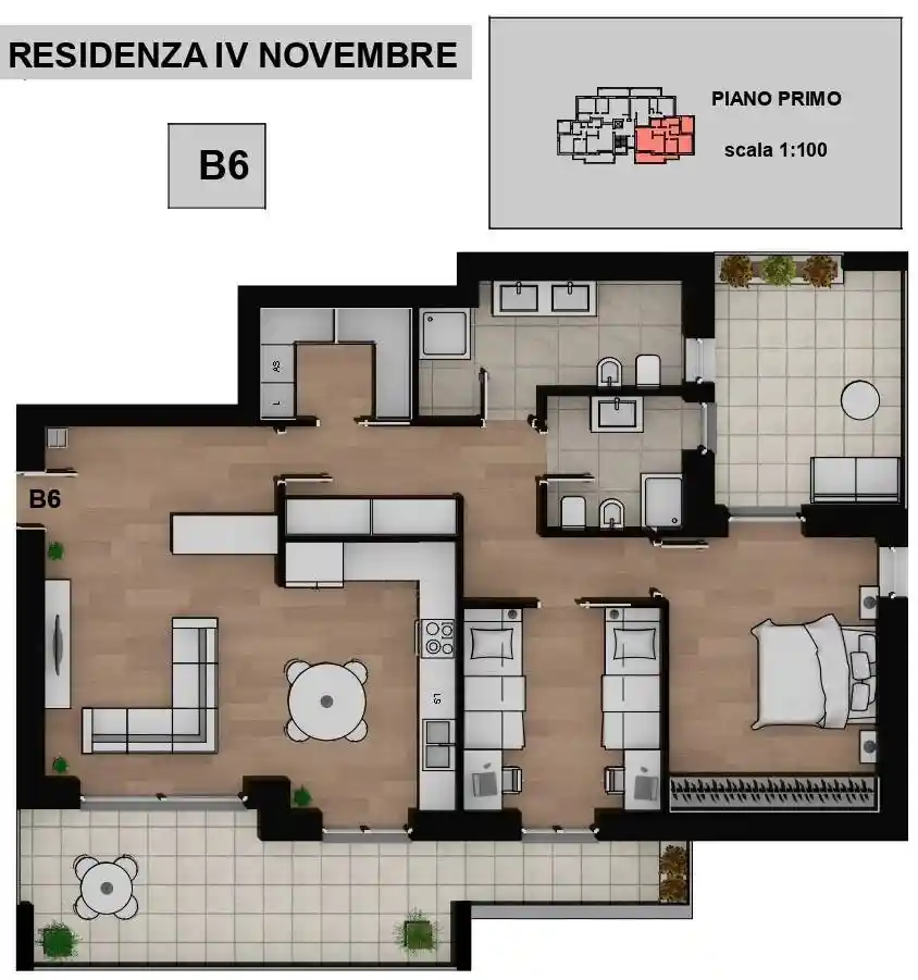 Appartamento in vendita a Caronno Pertusella