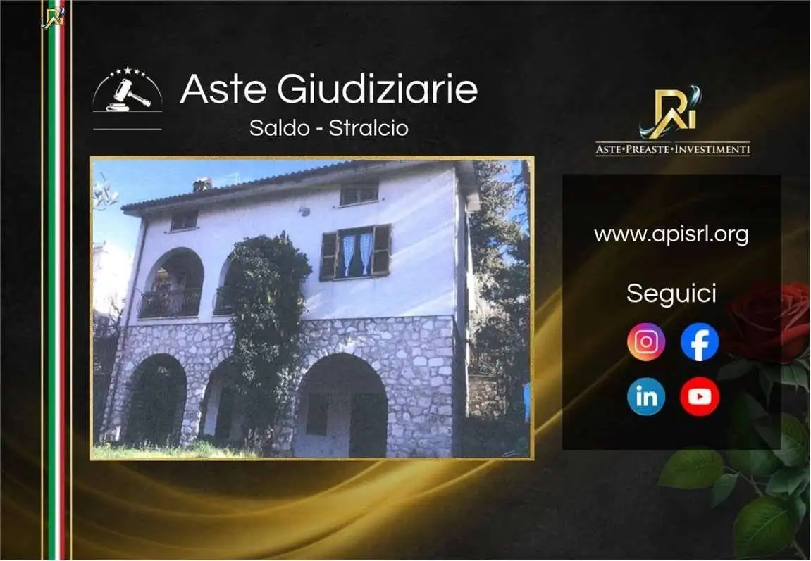 Villa in asta a Toffia