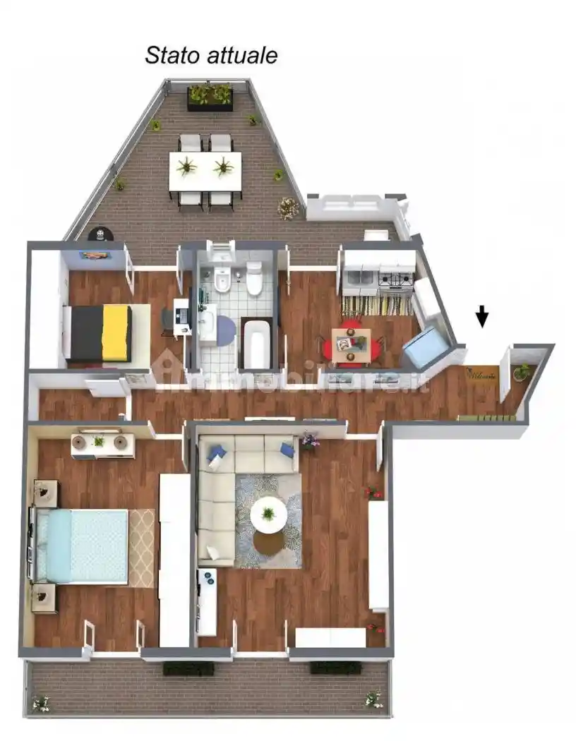 Trilocale via Tripoli 107, Centro, Aci Castello - foto 2