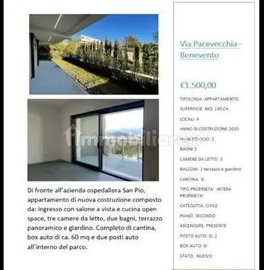 Appartamento in affitto a Benevento