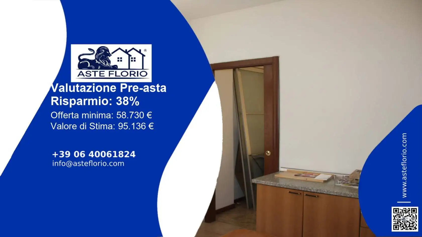 Appartamento in asta a Azzano San Paolo