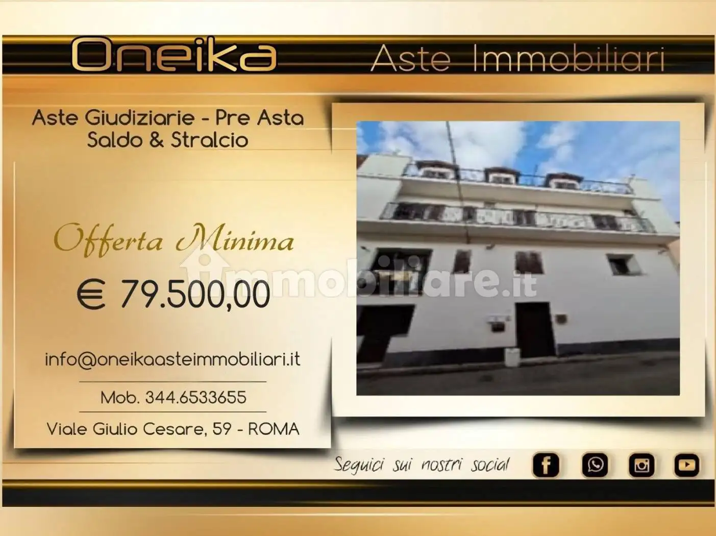 Appartamento in asta a Parete
