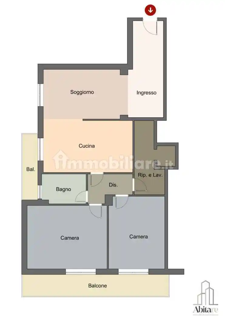 Quadrilocale via Bordighera 37, Pra', Genova - foto 2