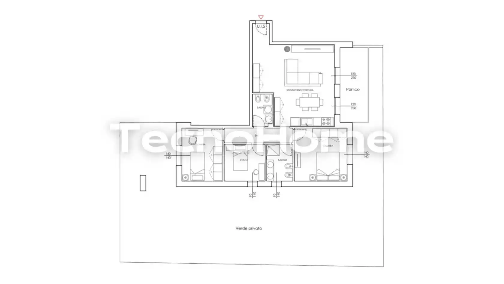 Quadrilocale via Don Giovanni Minzoni 42, Centro, Noceto - foto 2