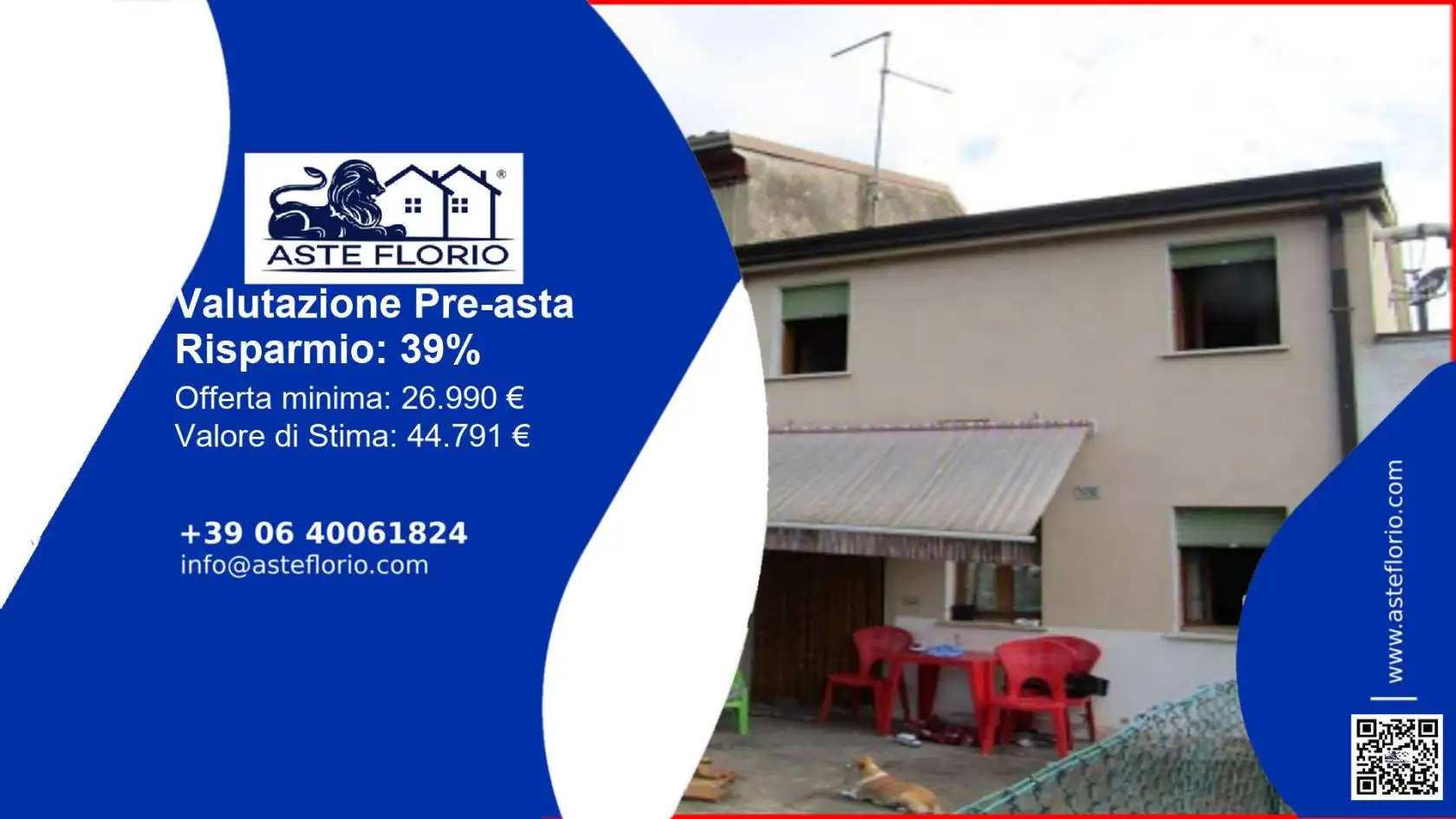 Appartamento in asta a Castagnaro