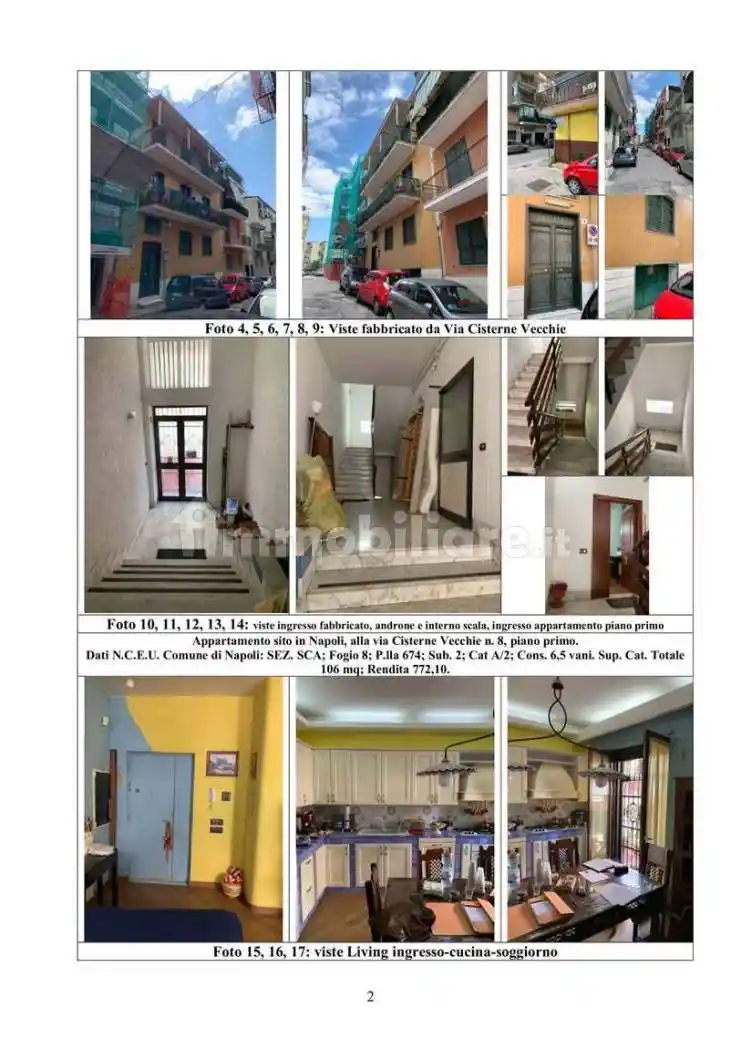Appartamento all'asta via cisterne vecchie,, Napoli - foto 5