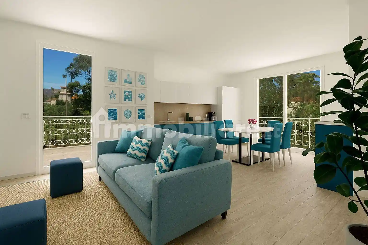 Attico via Cabane, Piani di Borghetto, Ospedale, Bordighera - foto 3