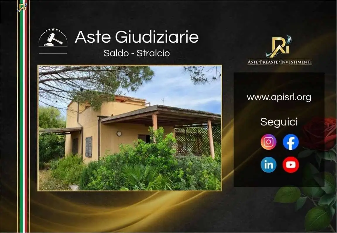 Villa in asta a La Maddalena