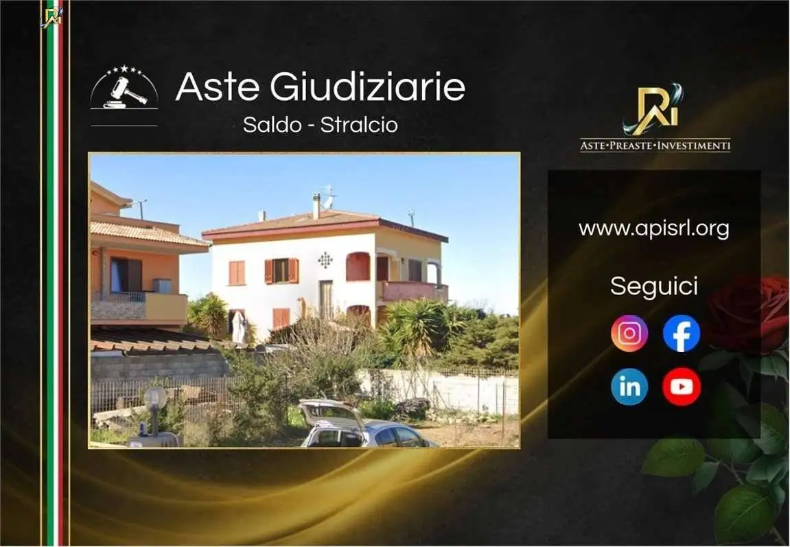Villa in asta a Porto Torres