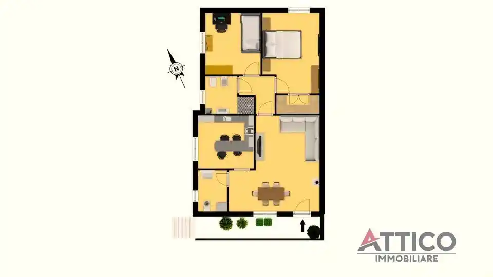 Quadrilocale traversa via Vittorino Era 16, Li Punti - Viziliu, Sassari - foto 4