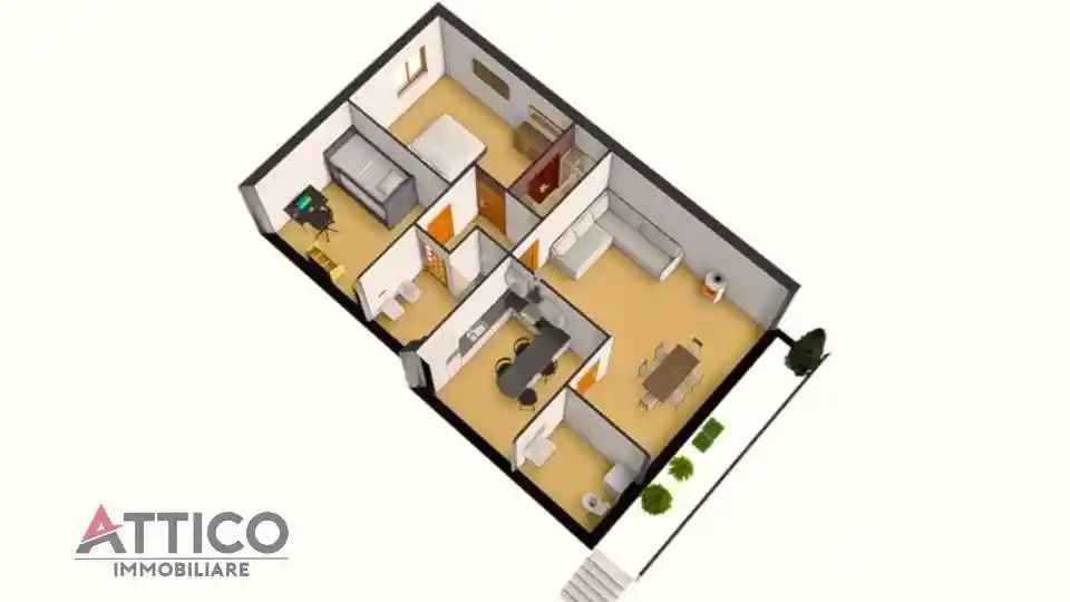 Quadrilocale traversa via Vittorino Era 16, Li Punti - Viziliu, Sassari - foto 5