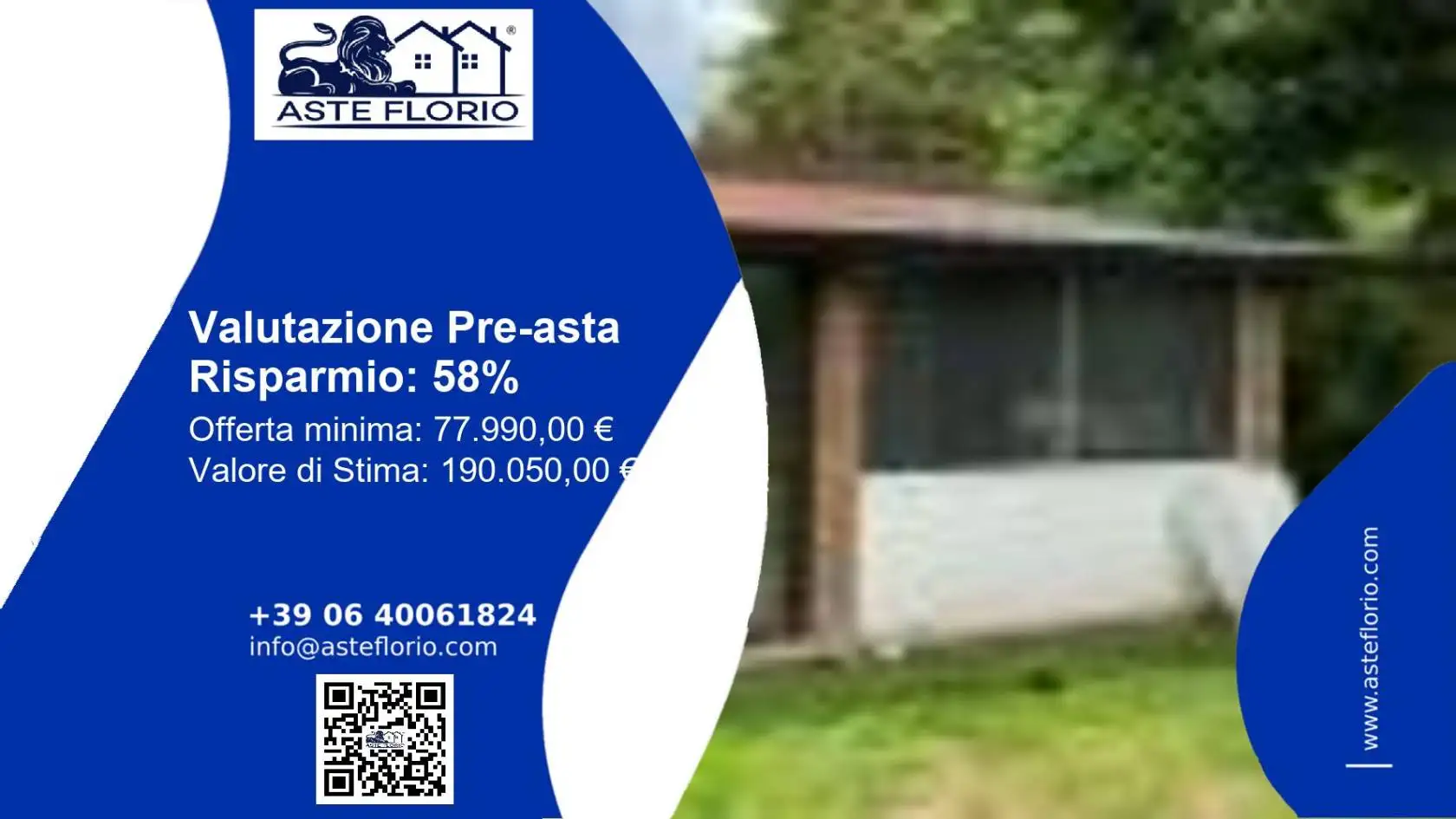 Villa in asta a Saviano