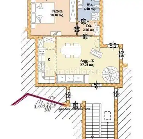 Quadrilocale buono stato, Centro Storico, San Miniato - foto 5