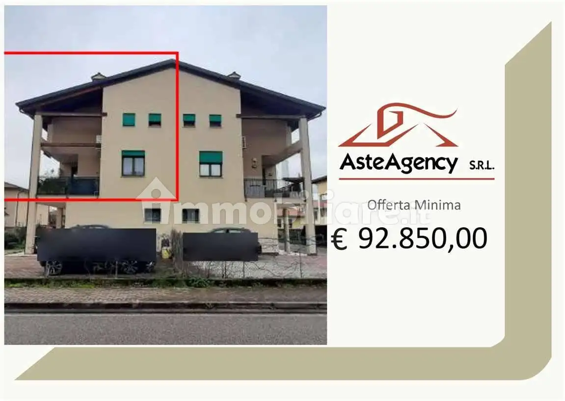 Appartamento in asta a Bolzano Vicentino