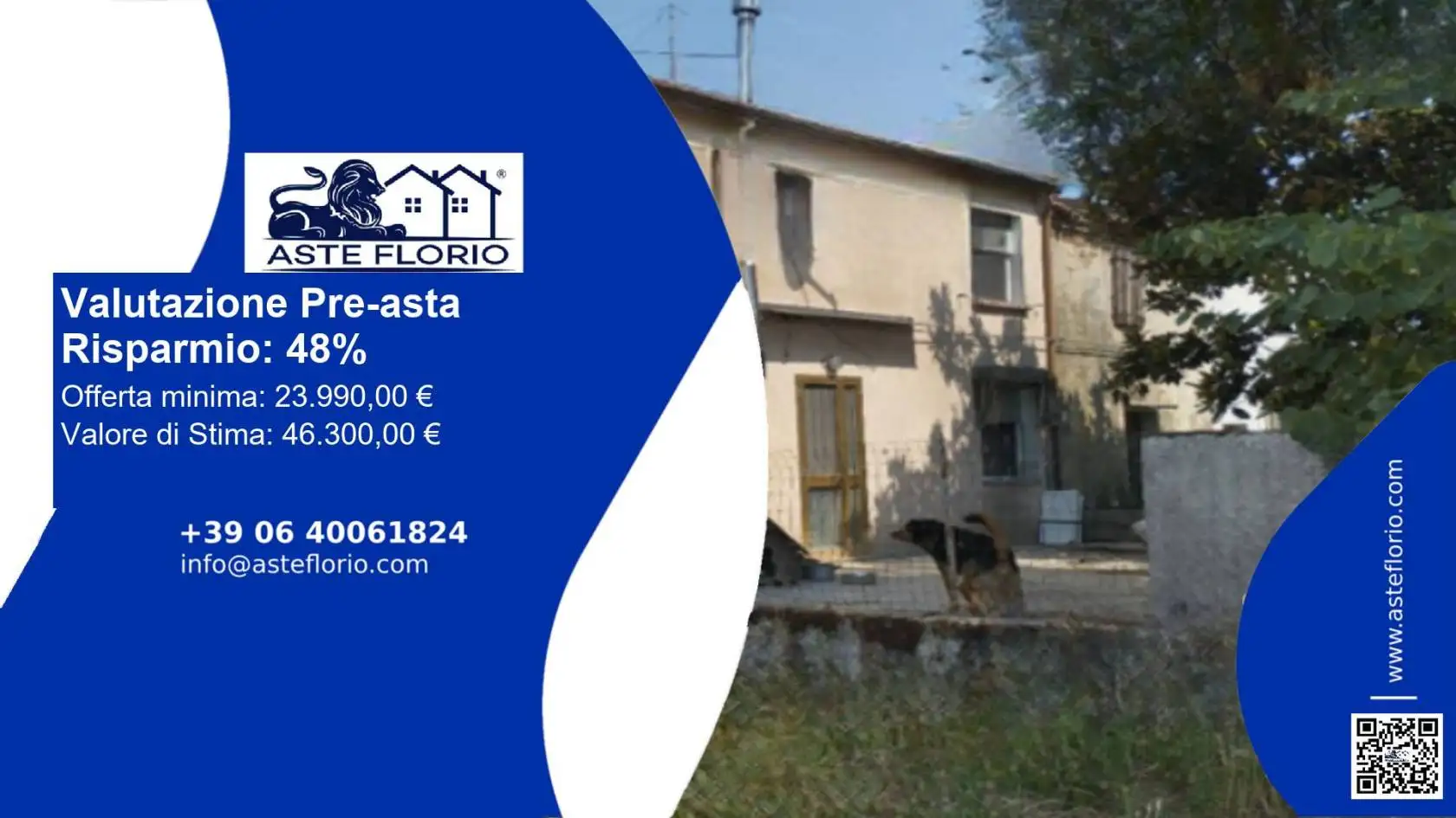 Appartamento in asta a Mesola