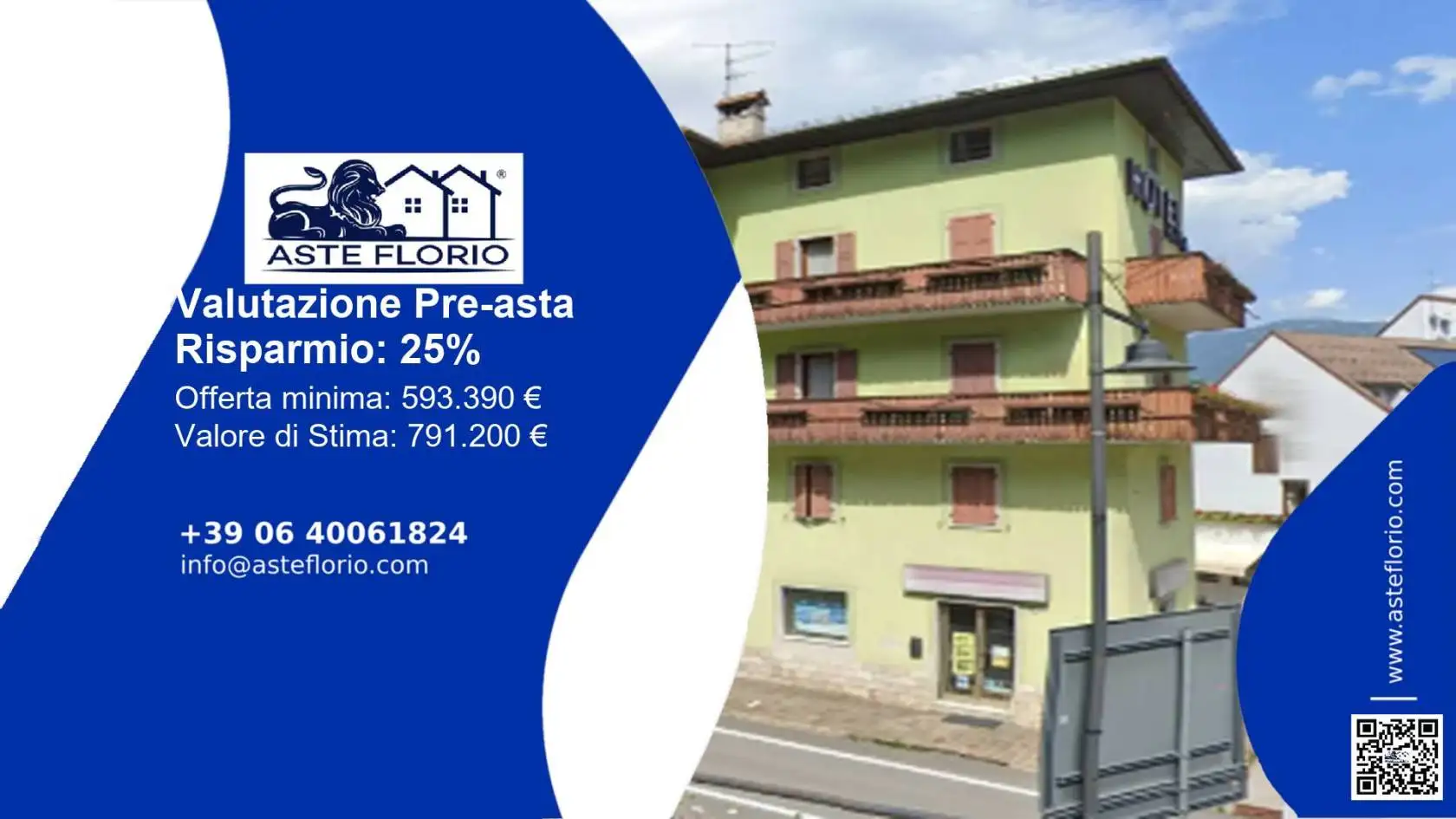 Appartamento in asta a Comano Terme