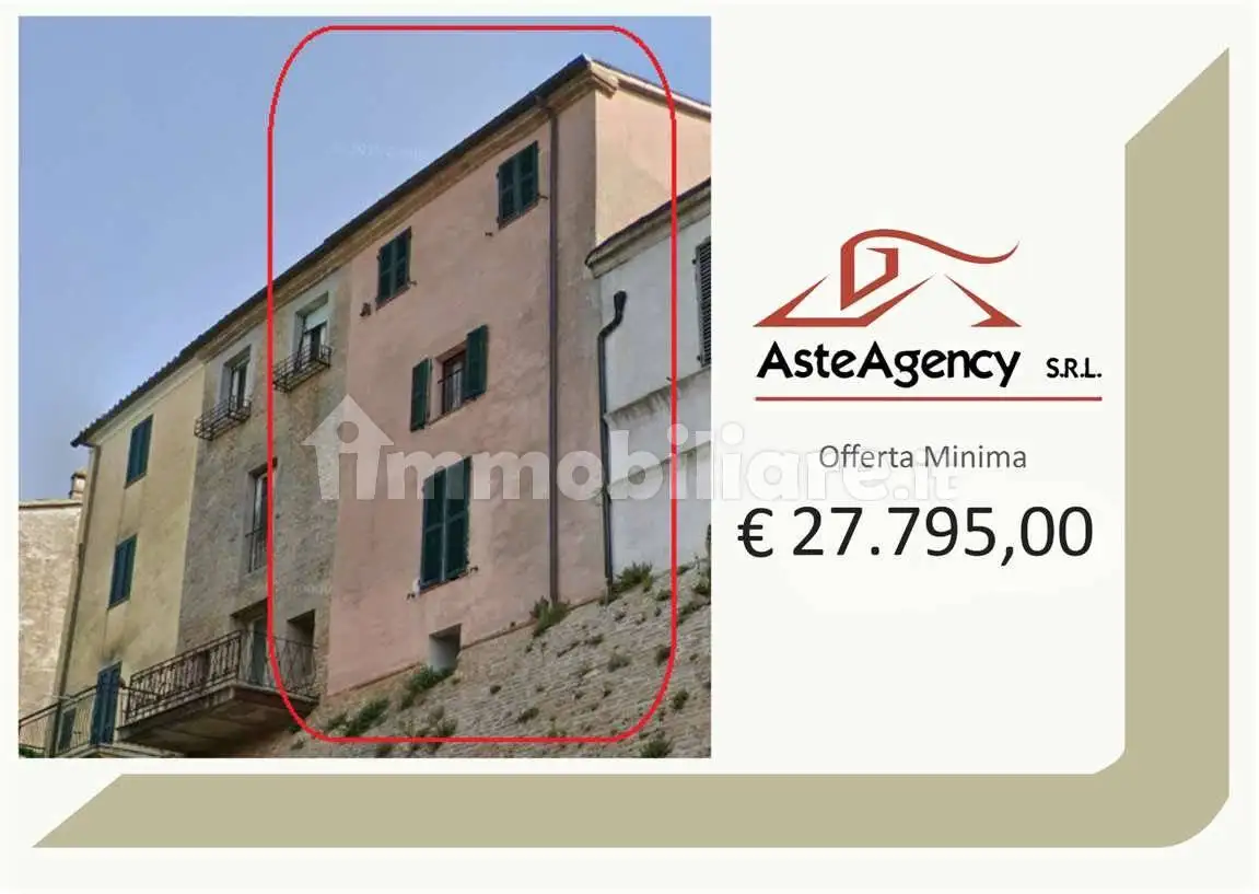 Appartamento in asta a Montecarotto