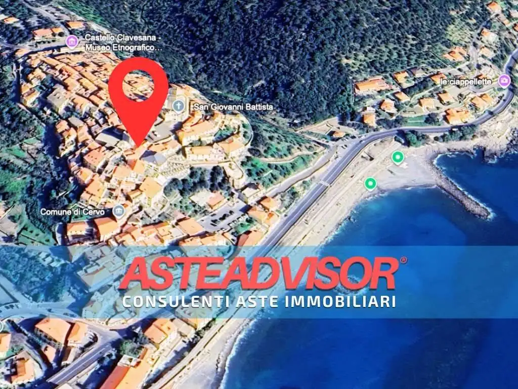 Appartamento in asta a Cervo