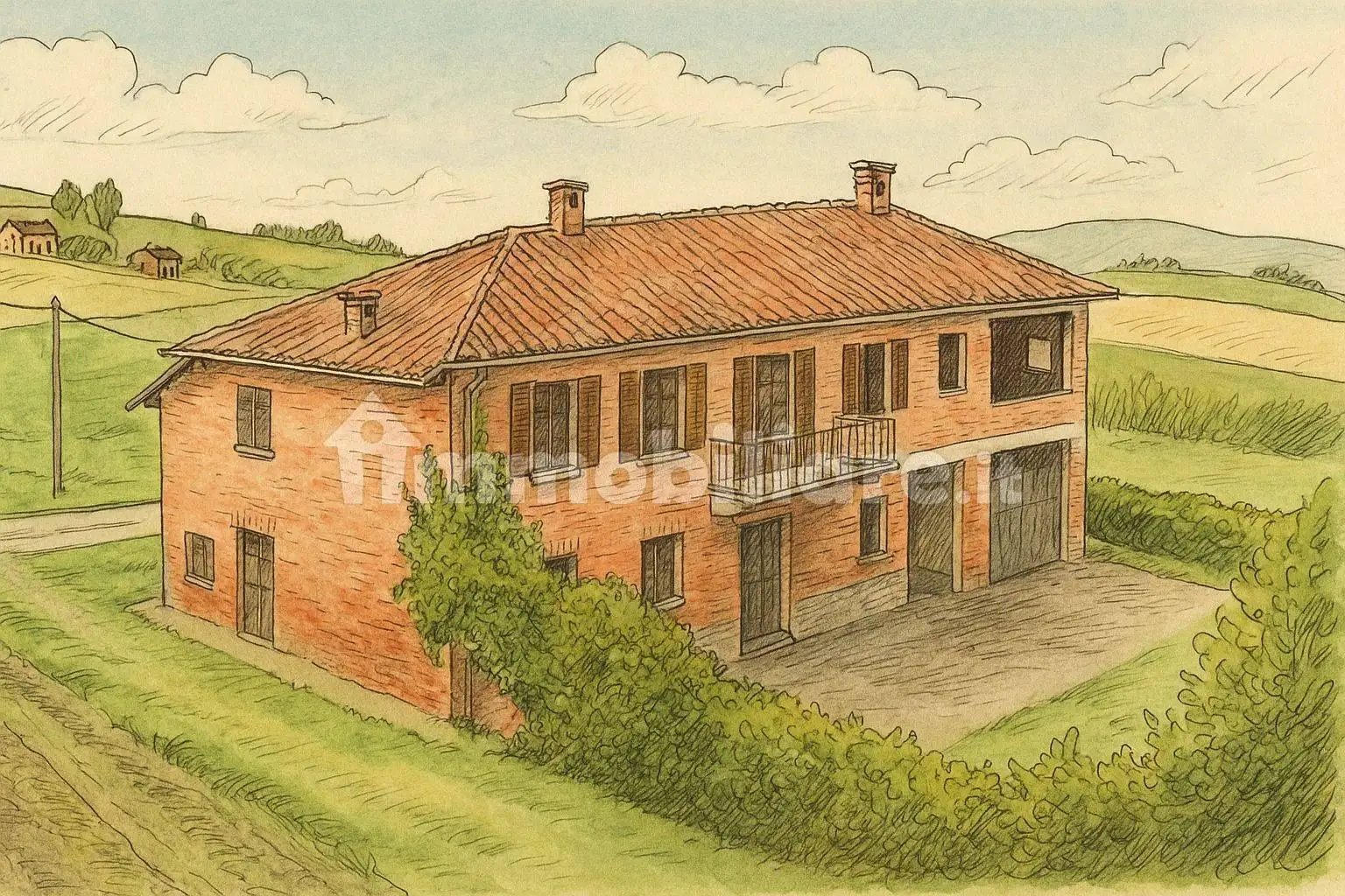 Villa in vendita a Castell'Alfero