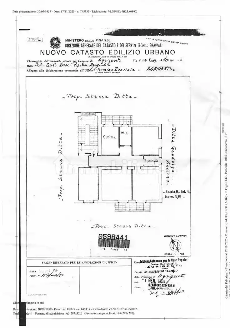 Appartamento in vendita a Agrigento
