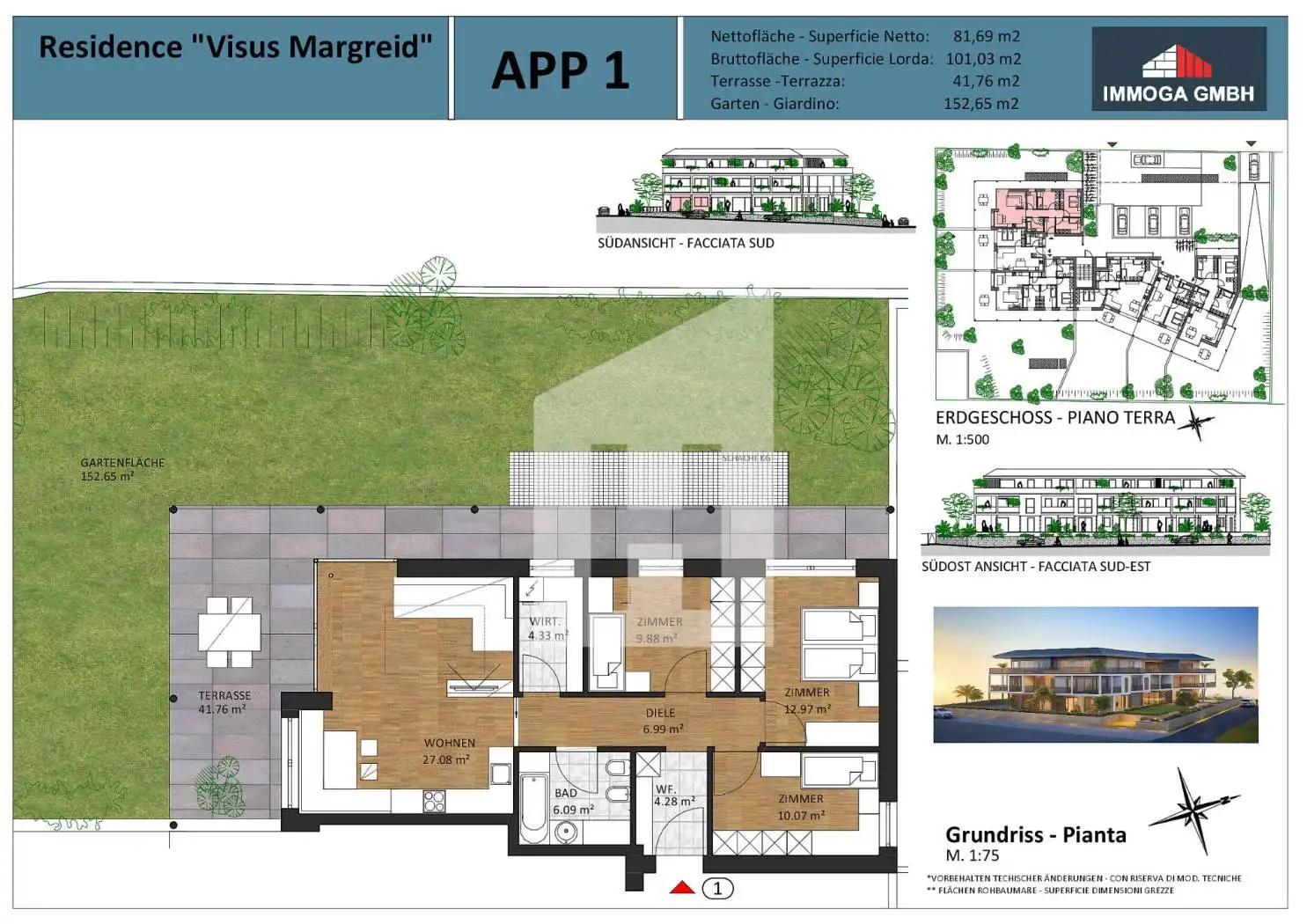 Appartamento in vendita a Magrè sulla Strada del Vino