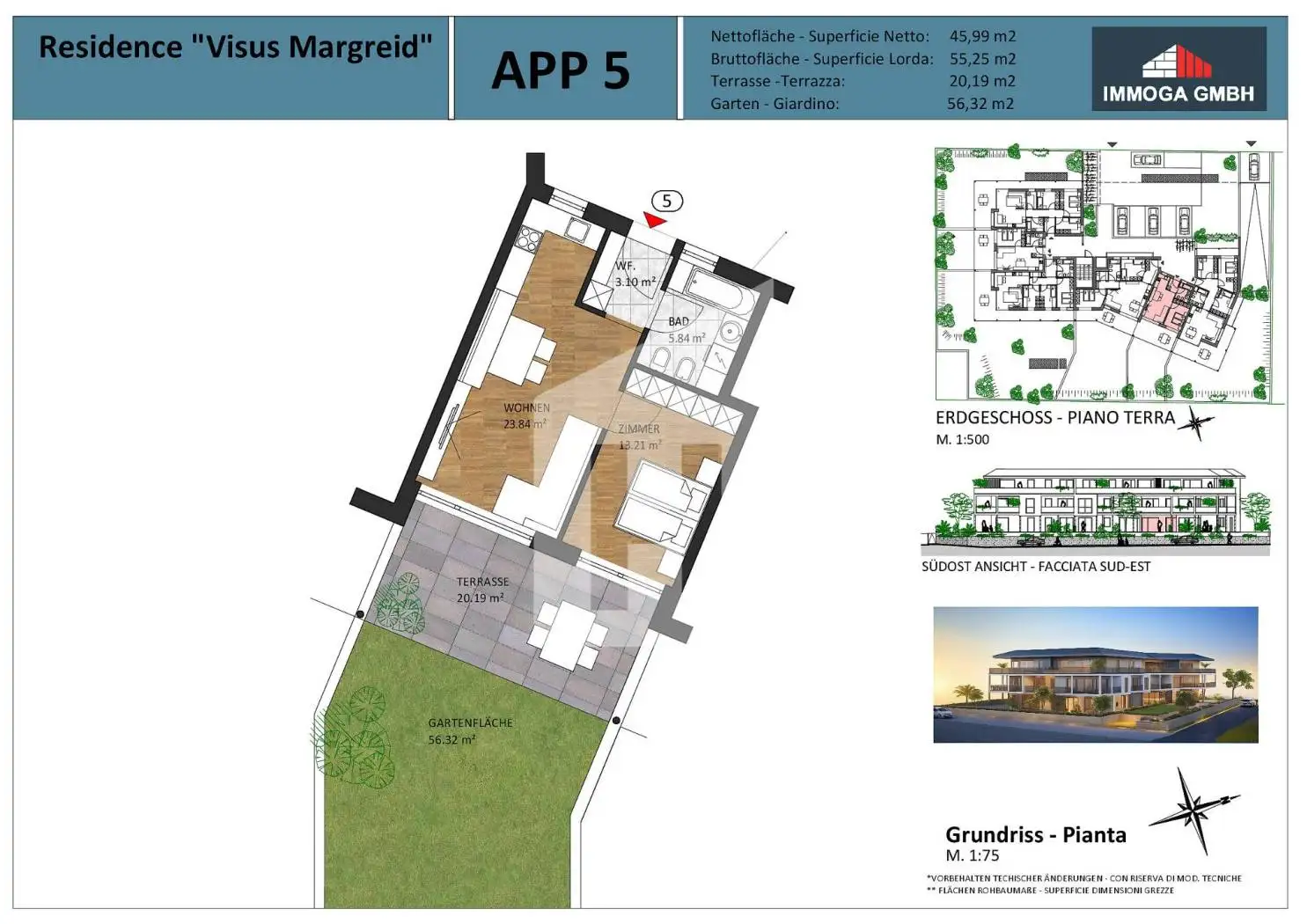 Appartamento in vendita a Magrè sulla Strada del Vino