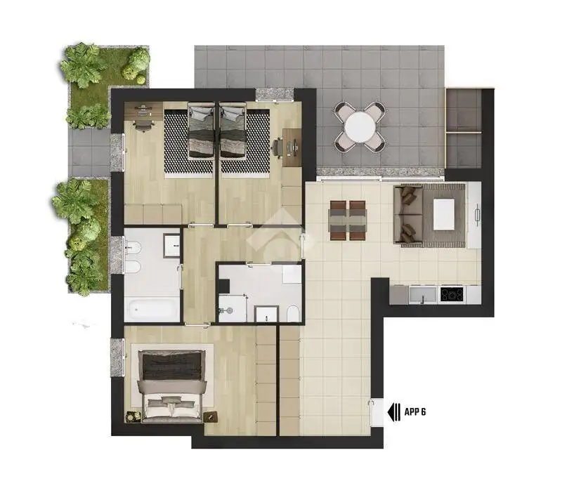 Appartamento in vendita a Caronno Pertusella