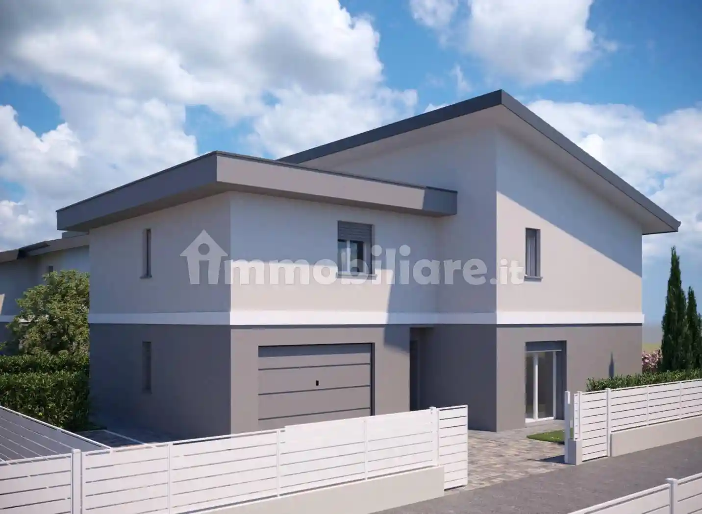 Villa bifamiliare via Vasco Geminelli 29, Centro, Castelfranco Emilia - foto 5