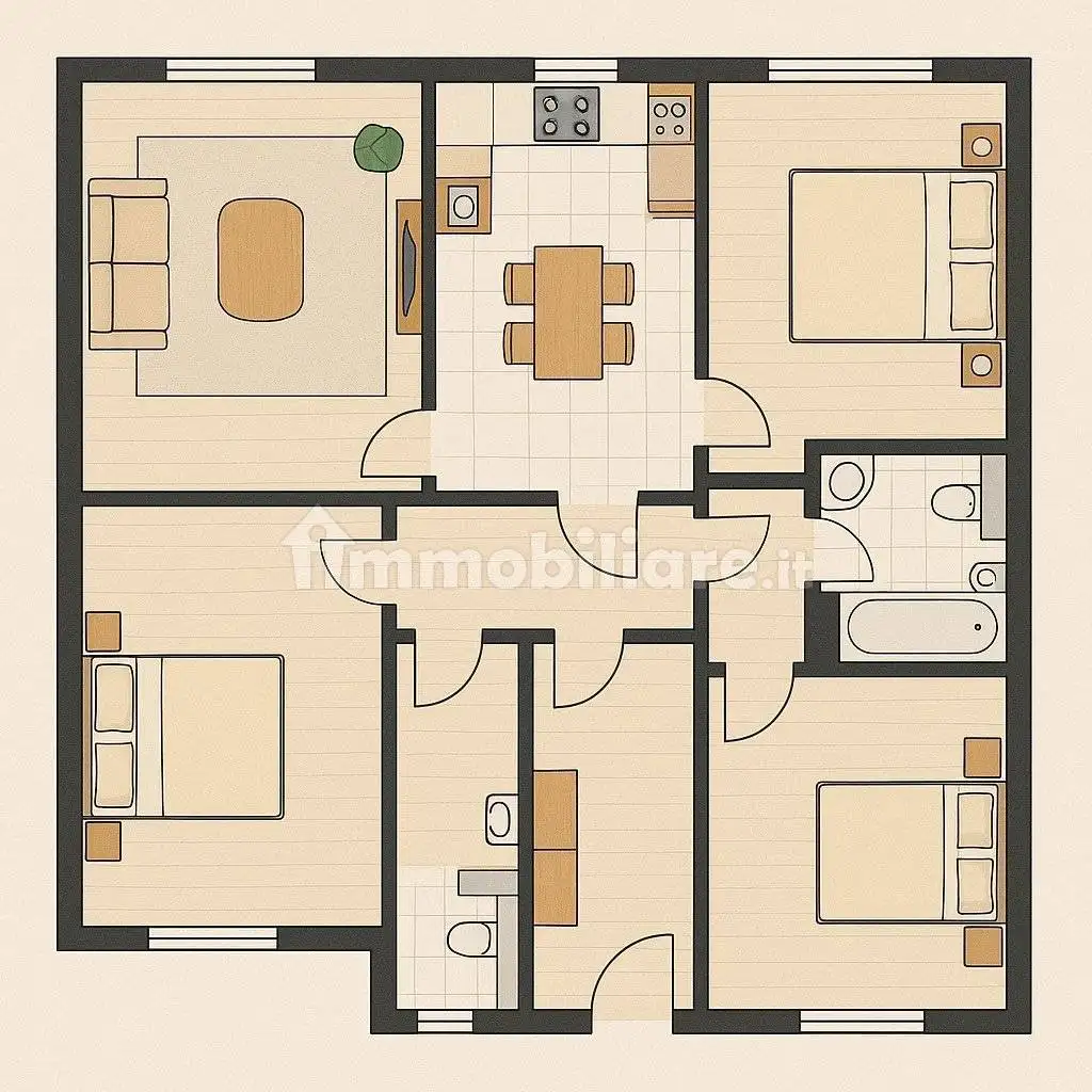 Appartamento in affitto a Roma