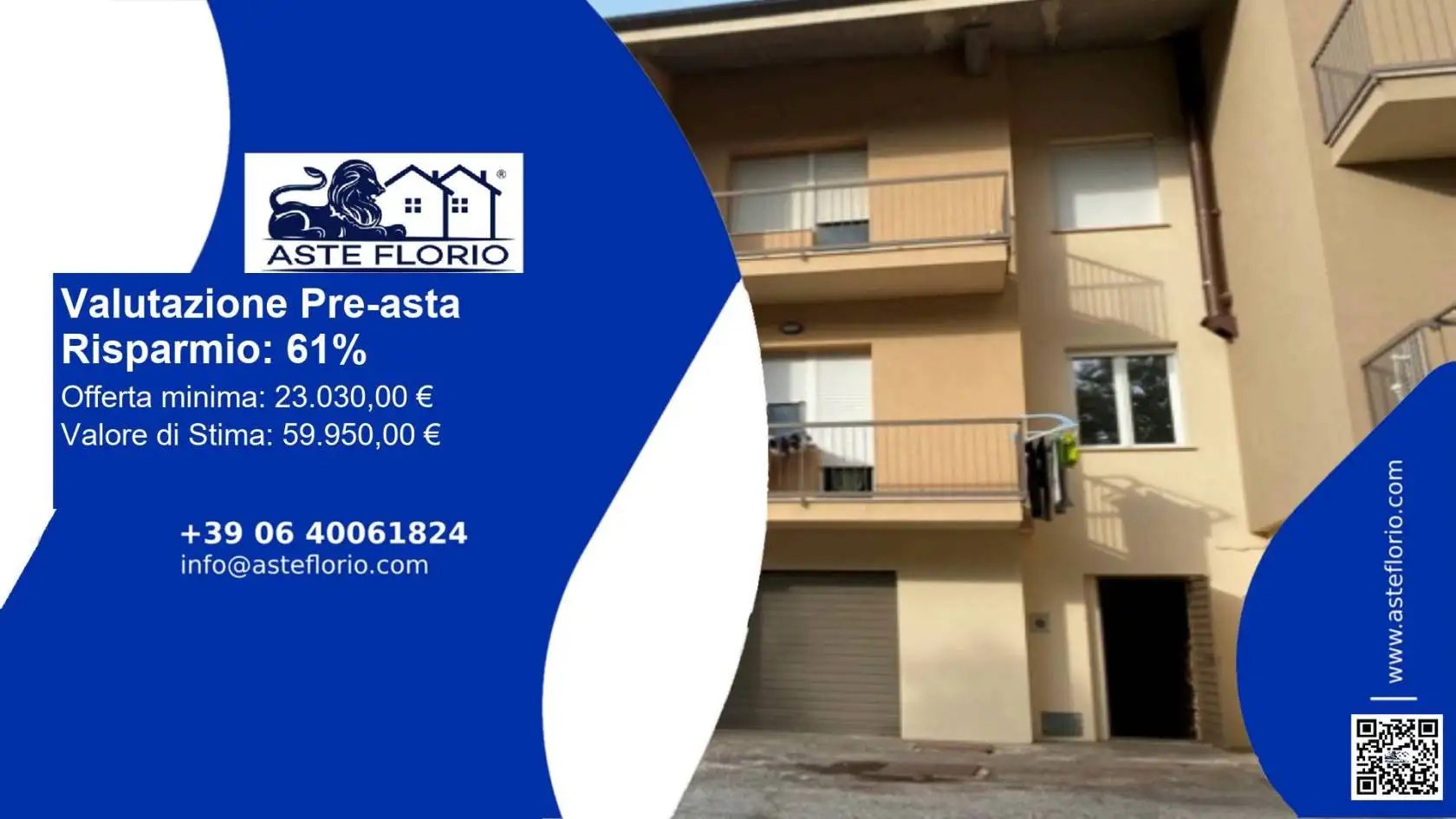 Appartamento in asta a Piobbico