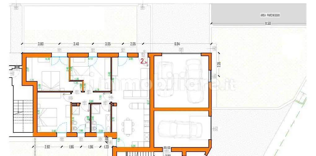 Quadrilocale nuovo, Roveleto, Cadeo - foto 4