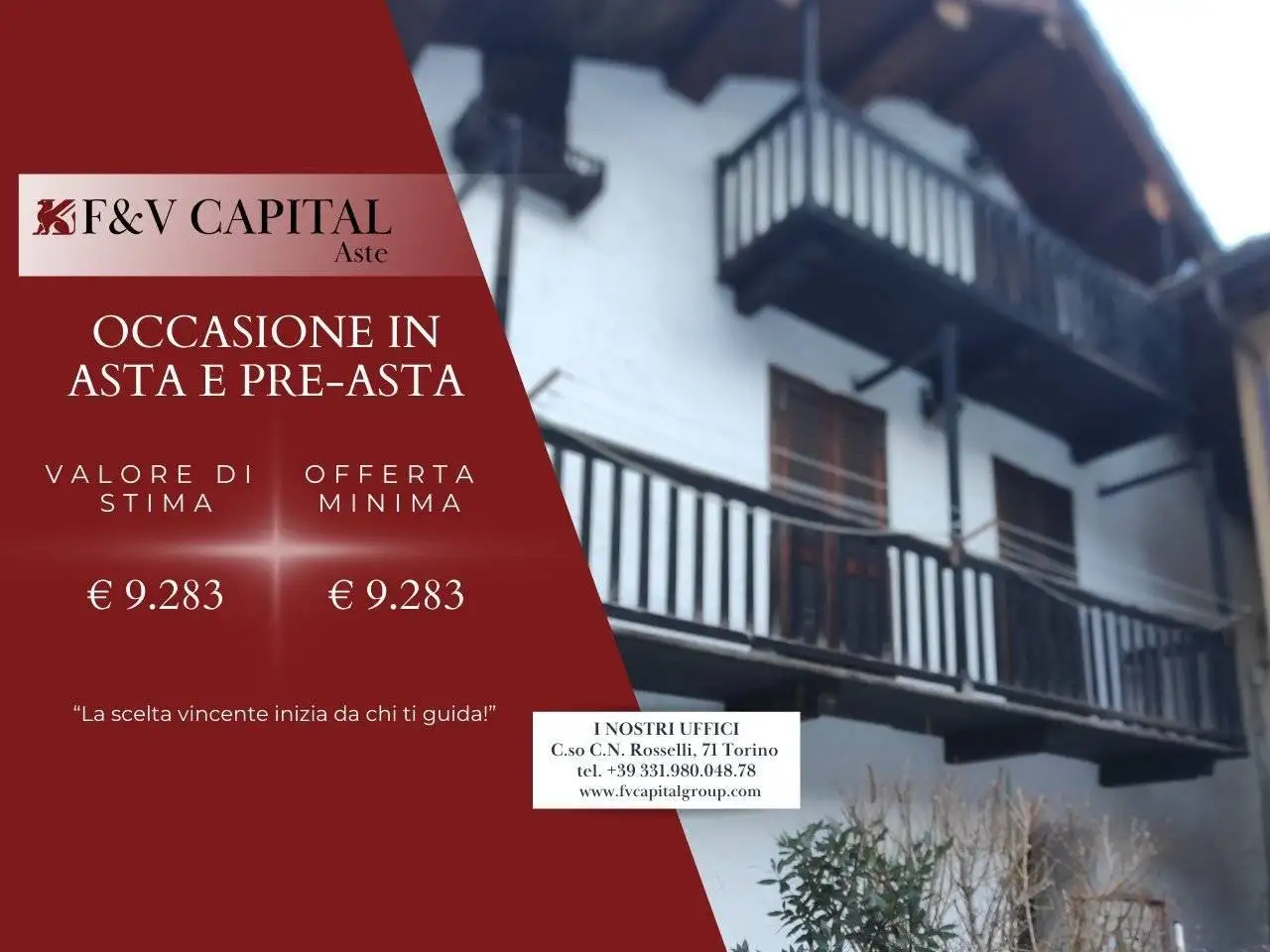 Appartamento in asta a Groscavallo