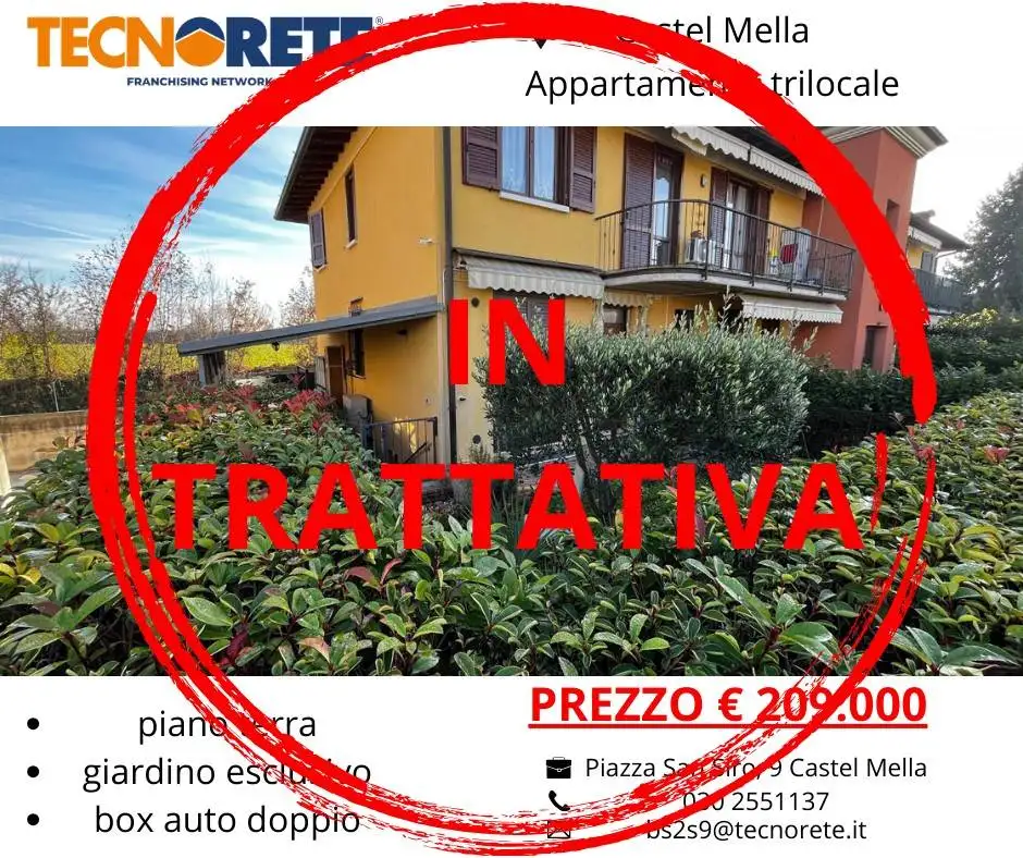Appartamento in vendita a Castel Mella
