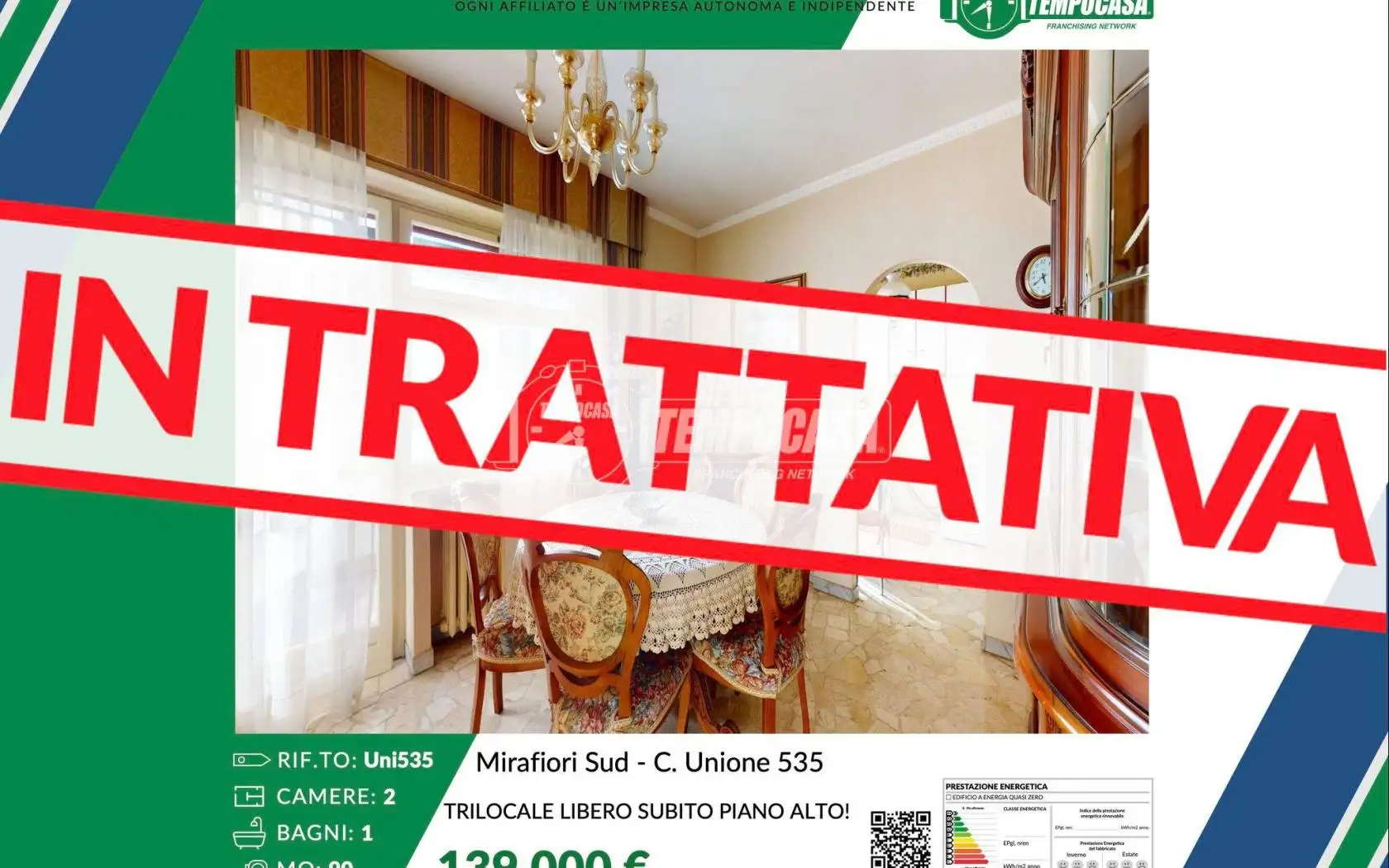 Appartamento in vendita a Torino