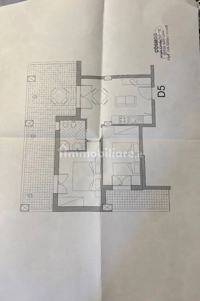 Trilocale via delle Nazioni Unite 81, Mercede, Calabona, Alghero - foto 5