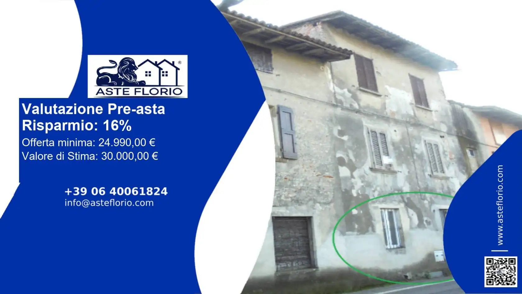 Appartamento in asta a Canonica d'Adda