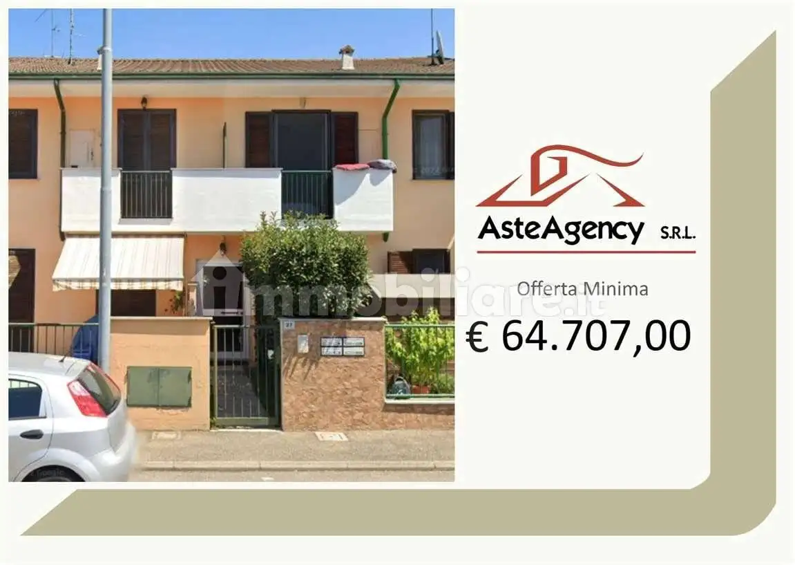 Villetta a schiera in asta a Tromello